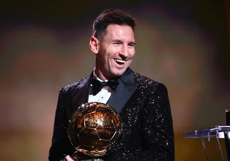 Messi bola. de ouro: Uma história de sucesso