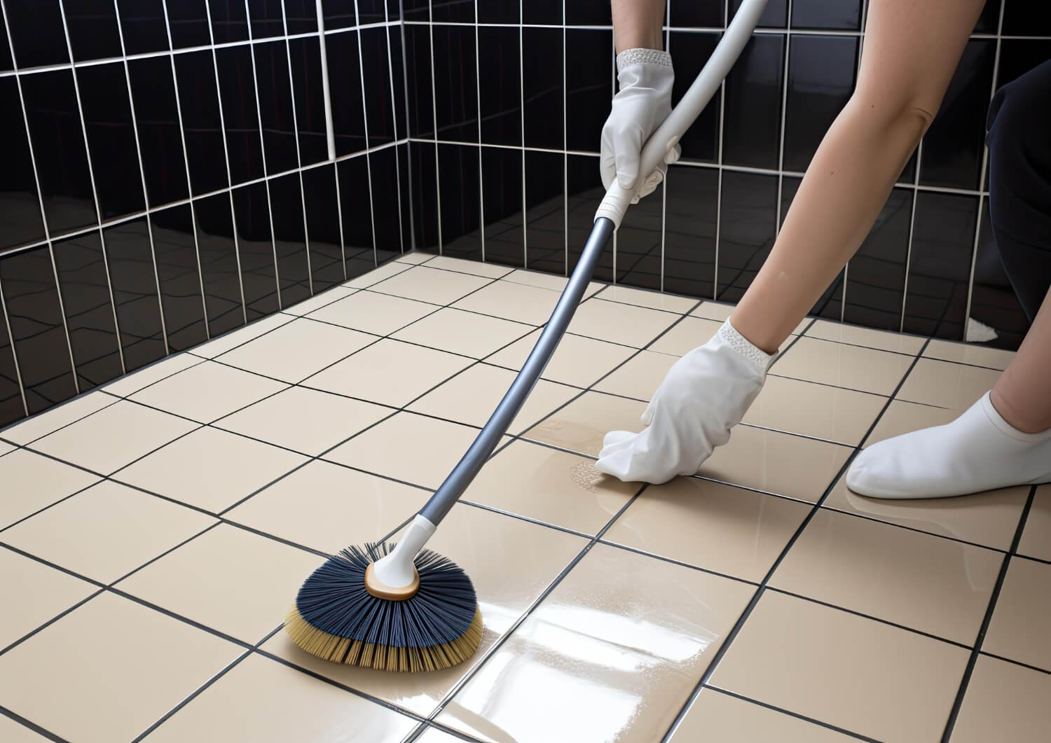 Como limpar azulejo de banheiro